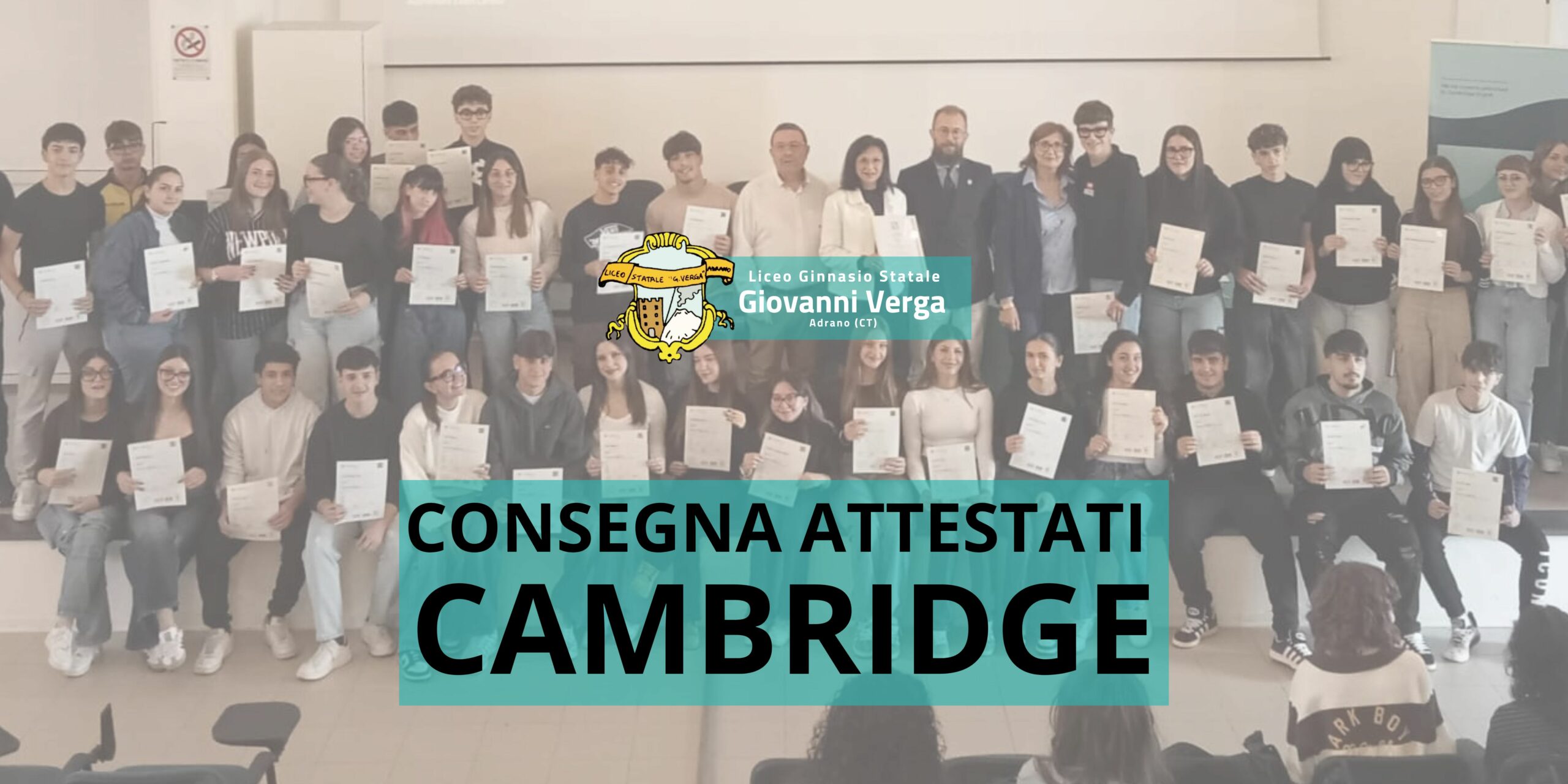 Consegna certificazioni internazionali B1 e B2